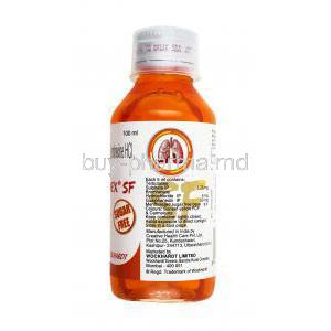 Bro-Zedex SF Syrup, Guaifenesin, Terbutaline and Bromhexine manufacturer