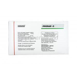 Prorab D, Domperidone and Rabeprazole manufacturer