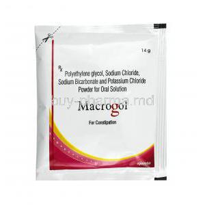 Macrogol Powder, Macrogol, Sodium chloride, Sodium bicarbonate and Potassium chloride sachet