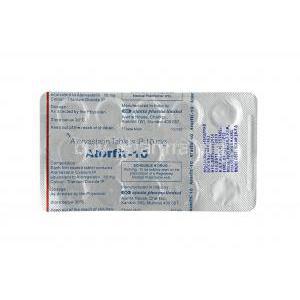 Atrofit, Atorvastatin 10mg tablets back