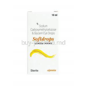 Softdrops Lubricating Eye Drop, Carboxymethylcellulose/ Glycerin