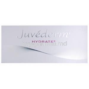 Juvederm Hydrate, box view