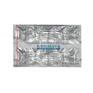 Rosufit CV, Rosuvastatin and Clopidogrel 5mg capsules