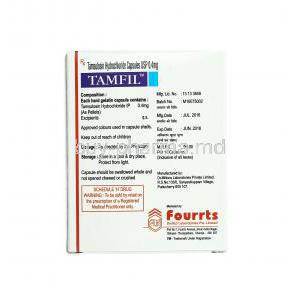 Tamfil, Tamsulosin and Diclofenac dosage