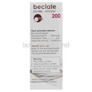 Generic  Qvar  /Beclovent, Beclomethasone  Inhalar 200 mcg 200 mdi Cipla