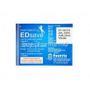 ED Save, Tadalafil manufacturer