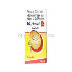 K Mac B6 Liquid , Magnesium Citrate/ Potassium Citrate/ Vitamin B6