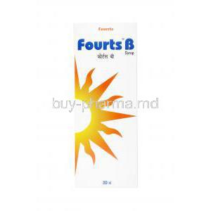 Fourts B Syrup, Pyridoxine (Vitamin B3)/ Thiamine (Vitamin B1) /Riboflavin (Vitamin B2)