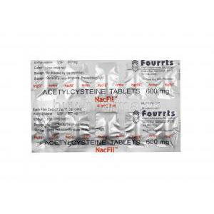 Nacfil, Acetyl Cysteine tablets