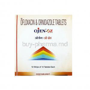 Ojen OZ, Ofloxacin/ Ornidazole