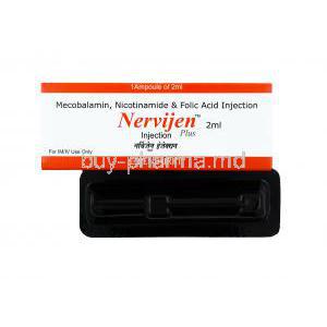Nervijen Plus Injection, Folic Acid/ Methylcobalamin/ Niacinamide