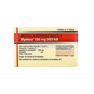 Wymox, Amoxicillin 250mg (OD) dosage