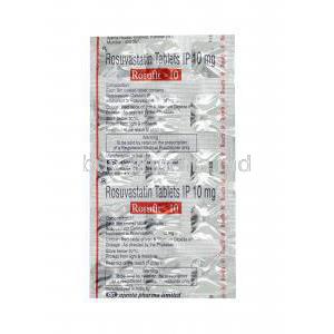 Rosufit, Rosuvastatin 10mg tablets