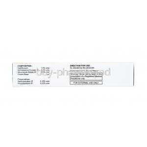 Bactimax Cream, Miconazole, Mometasone and Nadifloxacin direction for use