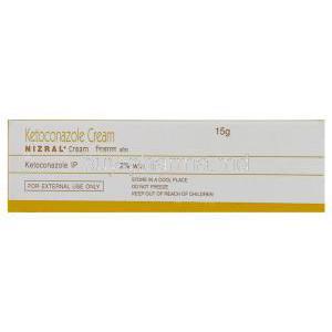 Nizral, Generic Nizoral, Ketoconazole Cream box