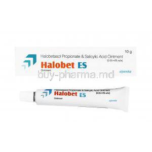 Halobet ES Ointment, Halobetasol/ Salicylic Acid