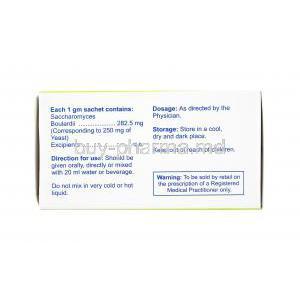 Floratact Sachet, Saccharomyces Boulardii direction for use