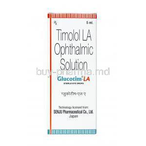 Glucotim LA Eye Drop, Timolol