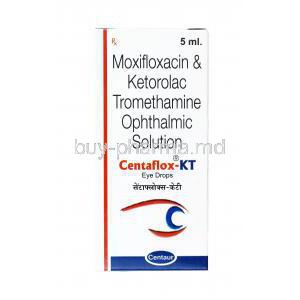 Centaflox KT Eye Drop, Ketorolac/ Moxifloxacin