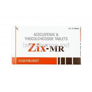 Zix, Aceclofenac and Thiocolchicoside