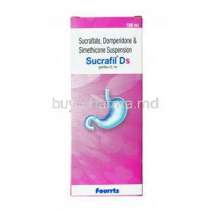 Sucrafil DS Suspension, Sucralfate, Domperidone and Simethicone