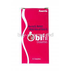 Obifil Chewable Diskette, Myo inositol/ Melatonin/ L-Methyl folate Calcium/ Vitamin D3