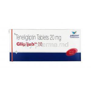 Glipijub, Teneligliptin