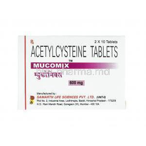 Mucomix, Acetylcysteine