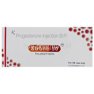 Progesterone Injection box