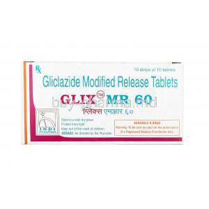 Glix, Gliclazide 60mg