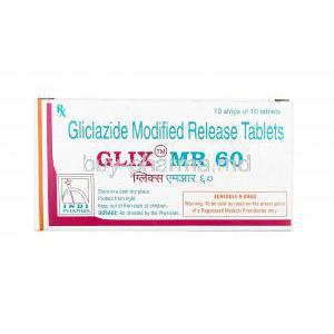 Glix, Gliclazide 60mg