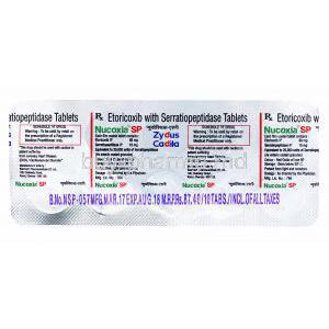 Serratiopeptidase/ Etoricoxib Tablet