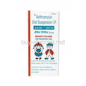 Azid Oral Suspension, Azithromycin