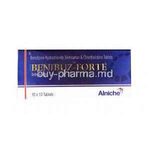 Benibuz Forte, Benidipine/ Telmisartan/ Chlorthalidone