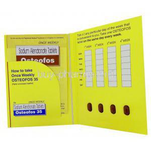 Osteofos, Generic Fosamax, Alendronate Sodium 35 mg Tablet (Cipla)