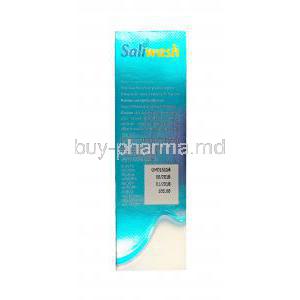 Saliwash, Salicyl Acid box back