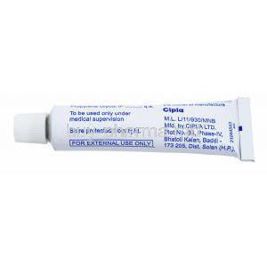 Micogel Cream, Miconazole , tube back presentation with information