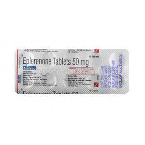 Exinia, Eplerenone tablets back