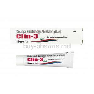 Clin-3 Gel, Clindamycin/ Nicotinamide