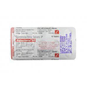 Aldactone, Spironolactone 50mg tablets back