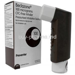 Beclazone, Beclomethasone Inhaler