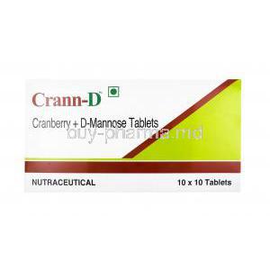 Crann-D, Cranberry Extract/ D-Mannose