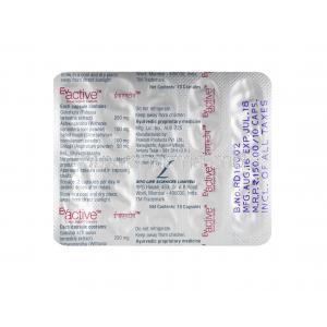 Evactive capsules back