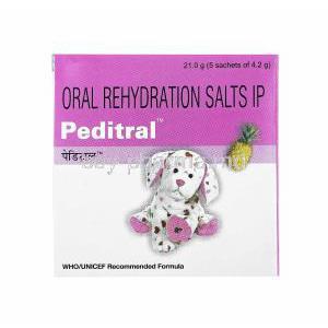 Peditral Sachet, Sodium Chloride/ Potassium Chloride/ Sodium Citrate/ Dextrose Anhydrous