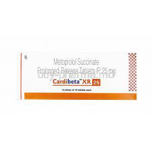 Cardibeta, Metoprolol 25mg