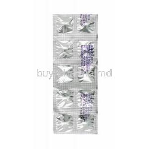 Cardibeta, Metoprolol 25mg tablets back