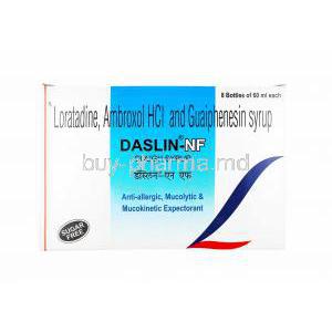 Daslin NF Syrup, Loratadine, Guaifenesin and Ambroxol