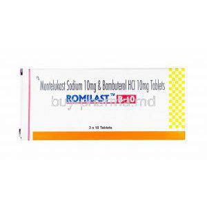 Romilast B, Bambuterol/ Montelukast