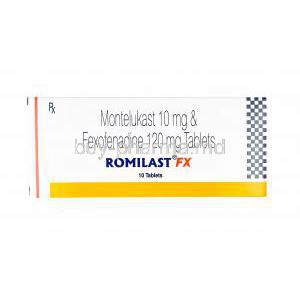 Romilast FX, Montelukast/ Fexofenadine