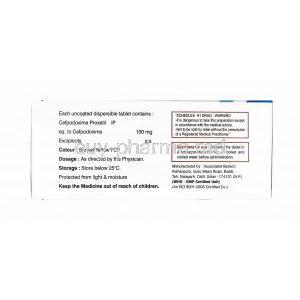 Cefa, Cefpodoxime directions for use